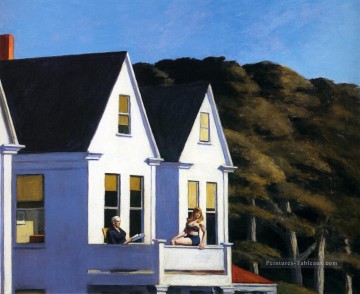 Edward Hopper œuvres - deuxième étage de la lumière du soleil Edward Hopper